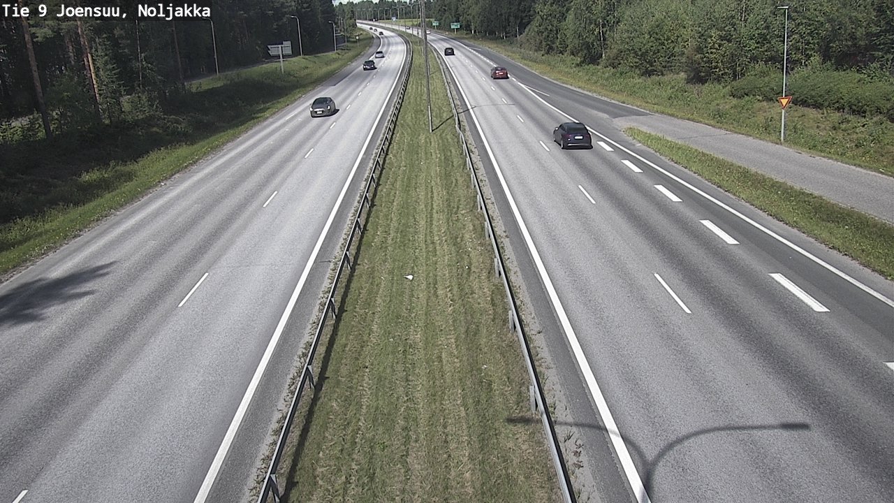 Kelikamerat Kuva Tie 9 Joensuu, Noljakka, Joensuu, Pohjois-Karjala