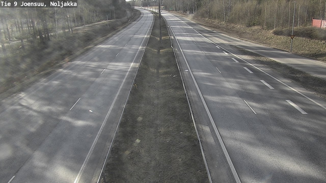 Kelikamerat Kuva Tie 9 Joensuu, Noljakka, Joensuu, Pohjois-Karjala