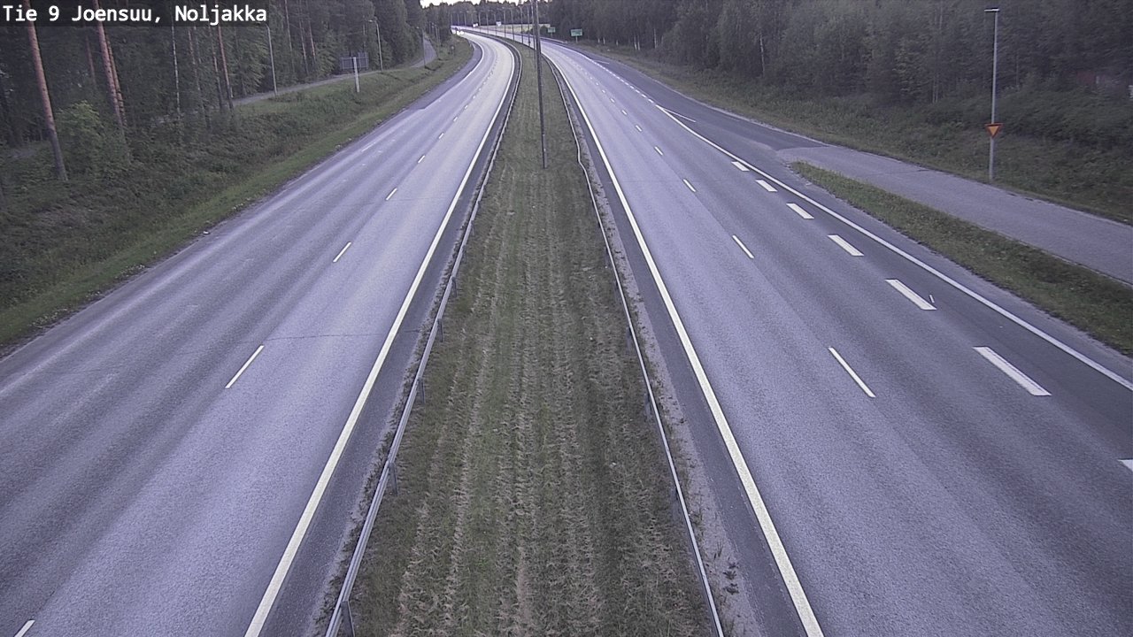 Kelikamerat Kuva Tie 9 Joensuu, Noljakka, Joensuu, Pohjois-Karjala