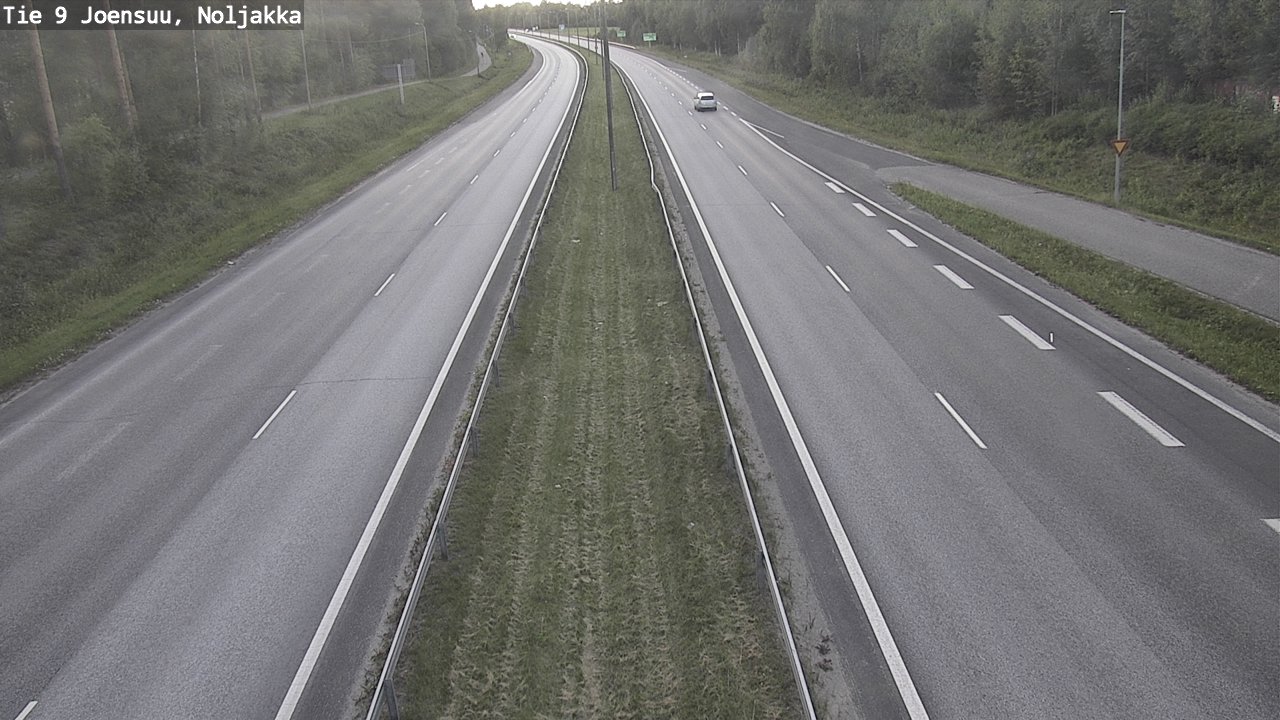 Kelikamerat Kuva Tie 9 Joensuu, Noljakka, Joensuu, Pohjois-Karjala