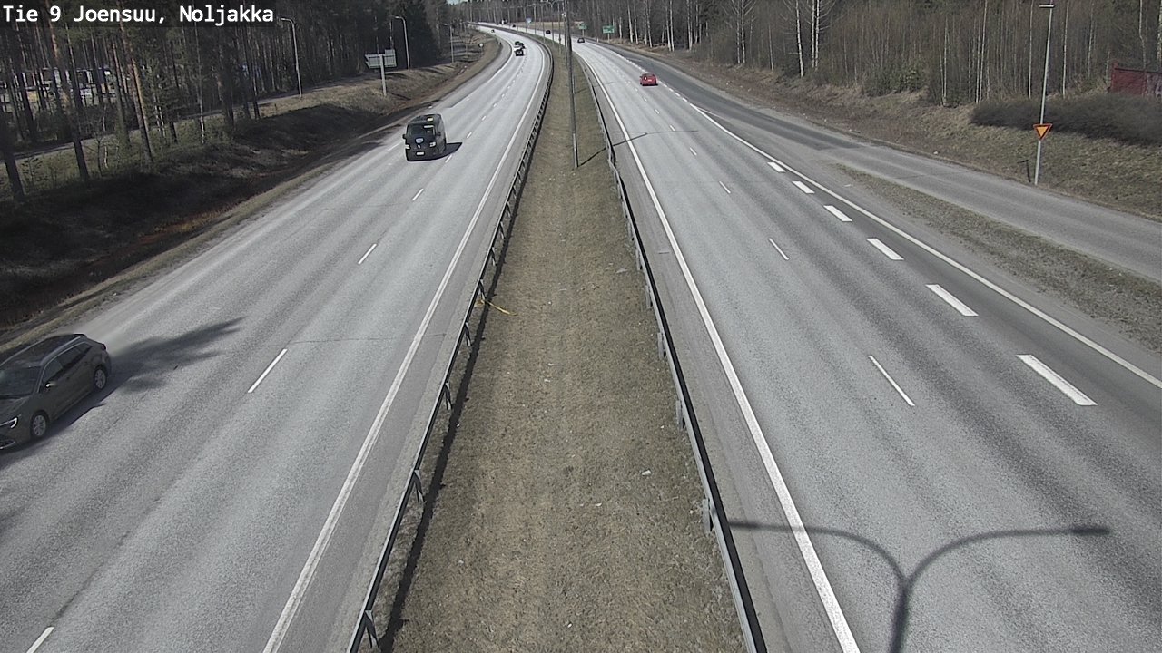Kelikamerat Kuva Tie 9 Joensuu, Noljakka, Joensuu, Pohjois-Karjala