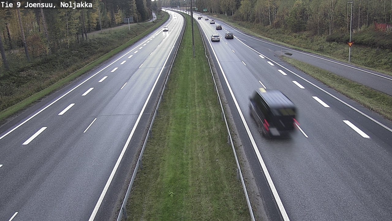 Kelikamerat Kuva Tie 9 Joensuu, Noljakka, Joensuu, Pohjois-Karjala