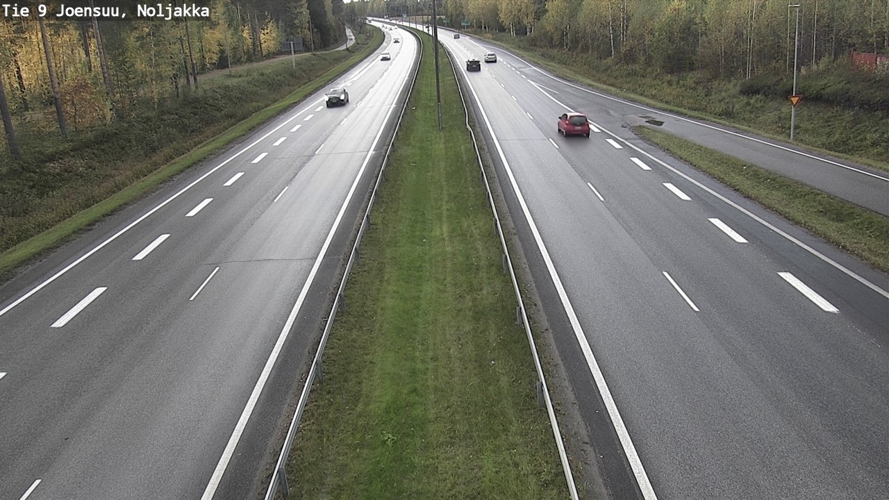 Kelikamerat Kuva Tie 9 Joensuu, Noljakka, Joensuu, Pohjois-Karjala