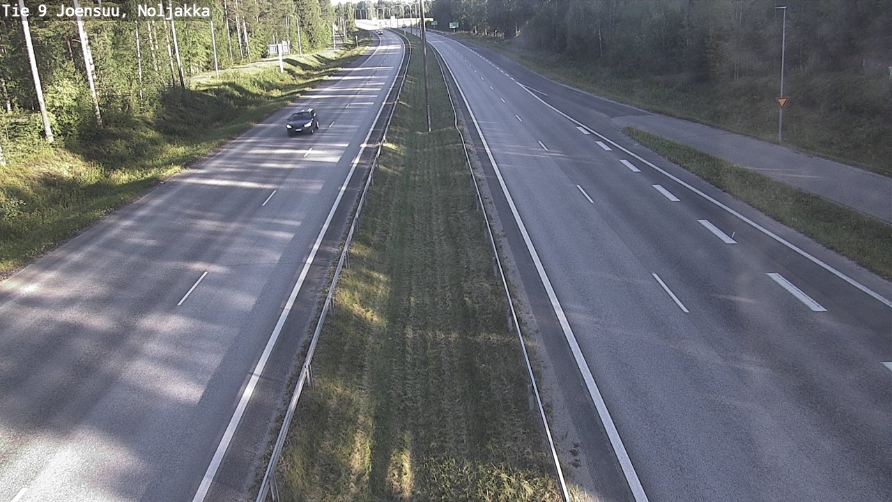 Weather Camera Image Road 9 Joensuu, Noljakka, Joensuu, Pohjois-Karjala