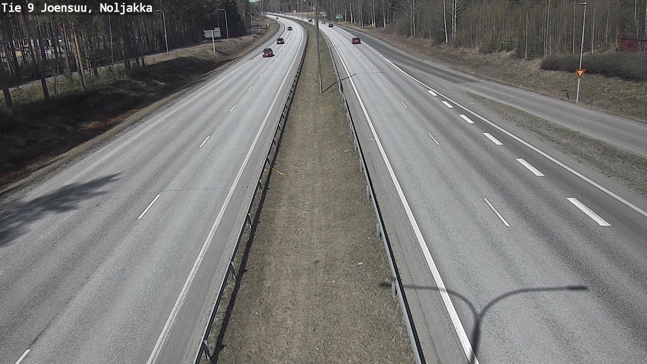 Kelikamerat Kuva Tie 9 Joensuu, Noljakka, Joensuu, Pohjois-Karjala