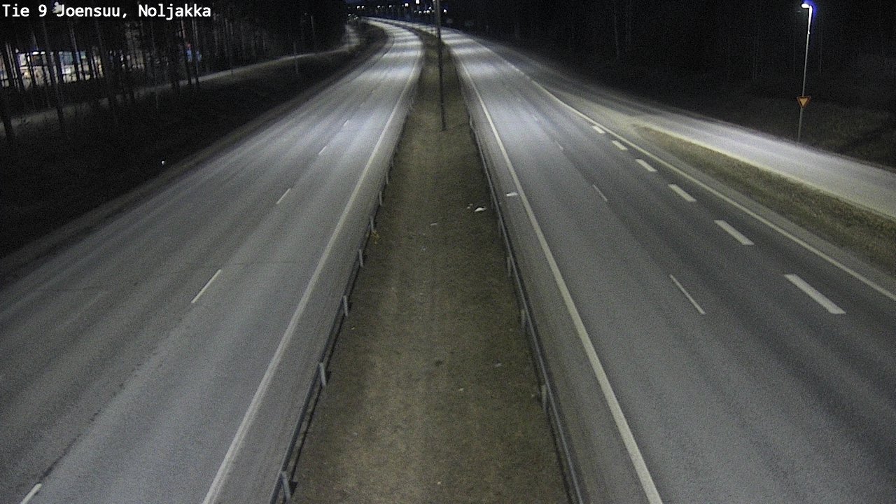 Weather Camera Image Road 9 Joensuu, Noljakka, Joensuu, Pohjois-Karjala
