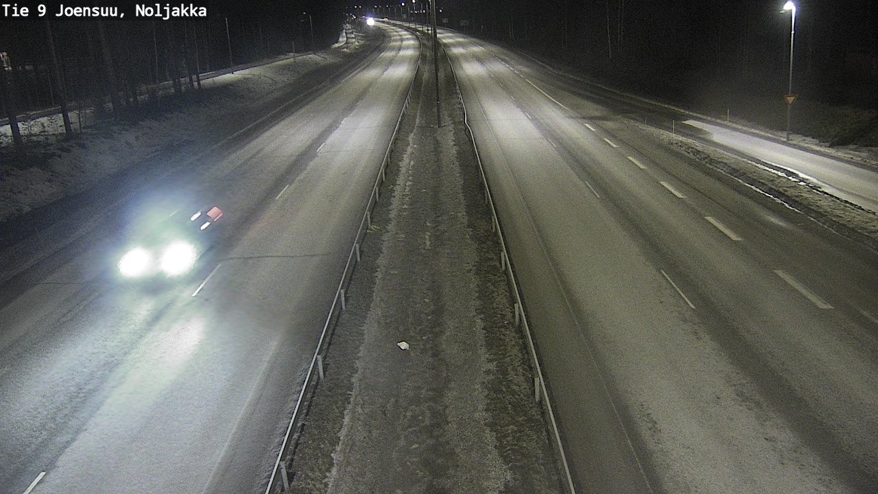 Kelikamerat Kuva Tie 9 Joensuu, Noljakka, Joensuu, Pohjois-Karjala