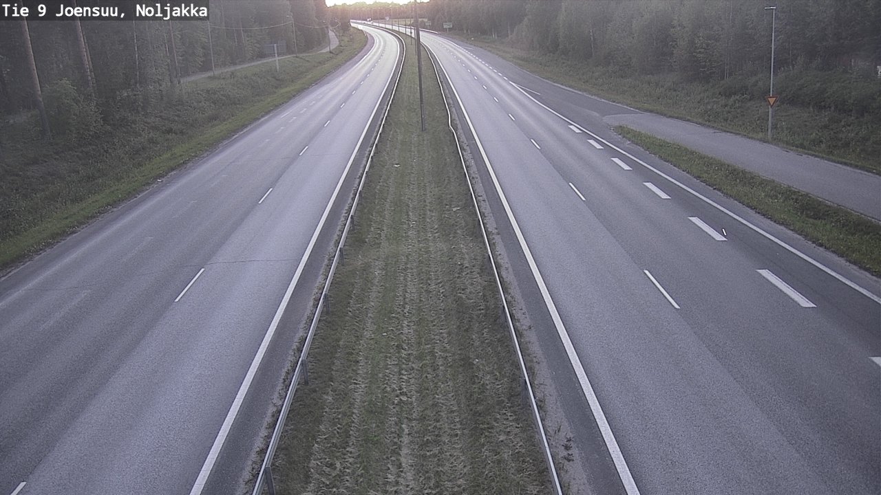 Kelikamerat Kuva Tie 9 Joensuu, Noljakka, Joensuu, Pohjois-Karjala