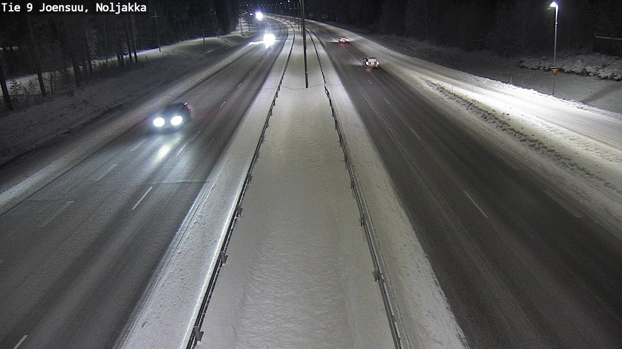 Weather Camera Image Road 9 Joensuu, Noljakka, Joensuu, Pohjois-Karjala