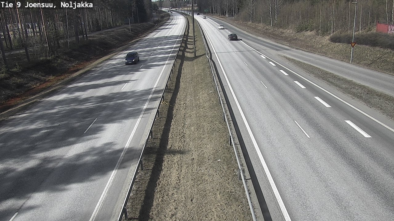 Kelikamerat Kuva Tie 9 Joensuu, Noljakka, Joensuu, Pohjois-Karjala