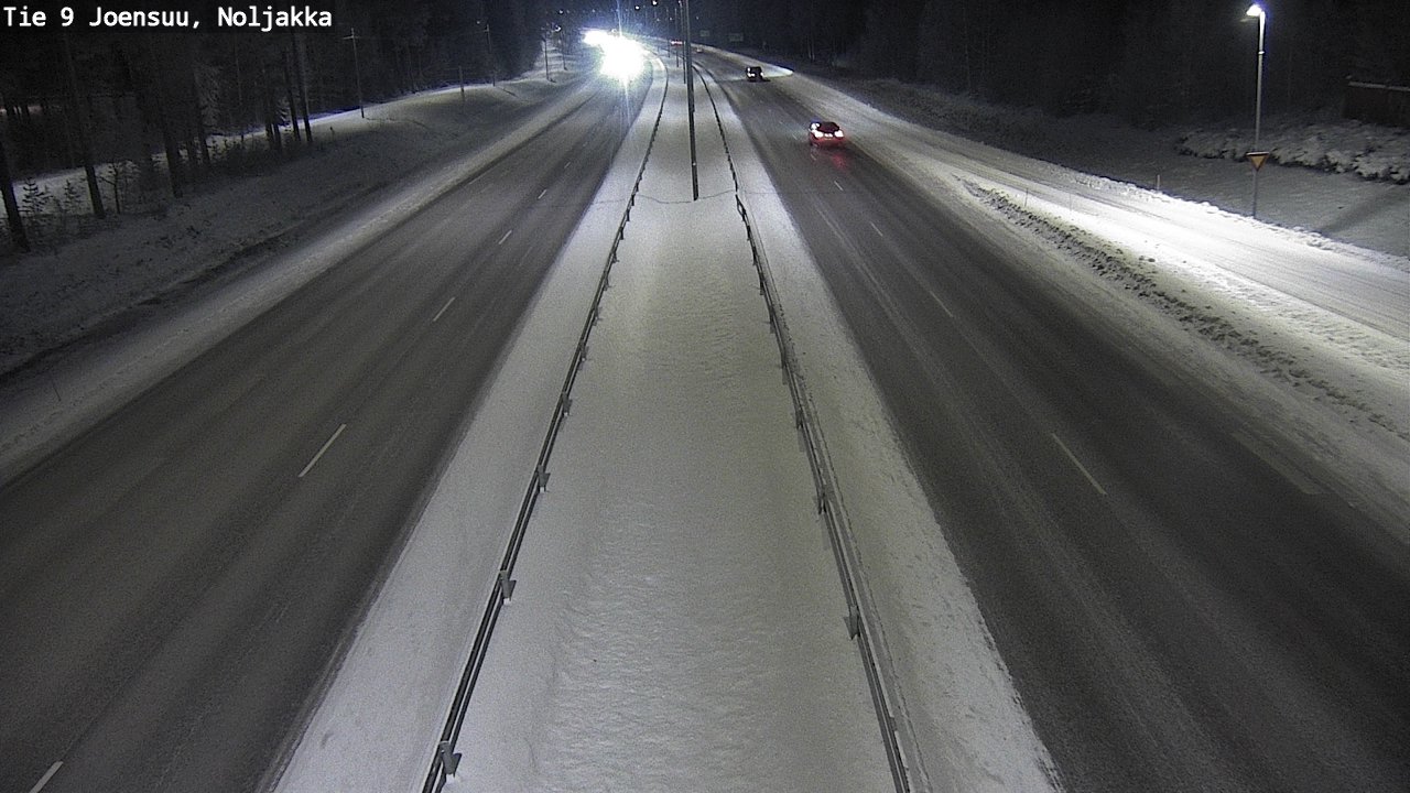Weather Camera Image Road 9 Joensuu, Noljakka, Joensuu, Pohjois-Karjala
