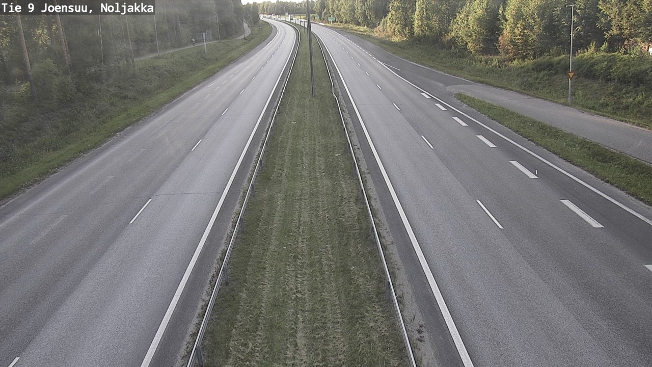 Kelikamerat Kuva Tie 9 Joensuu, Noljakka, Joensuu, Pohjois-Karjala