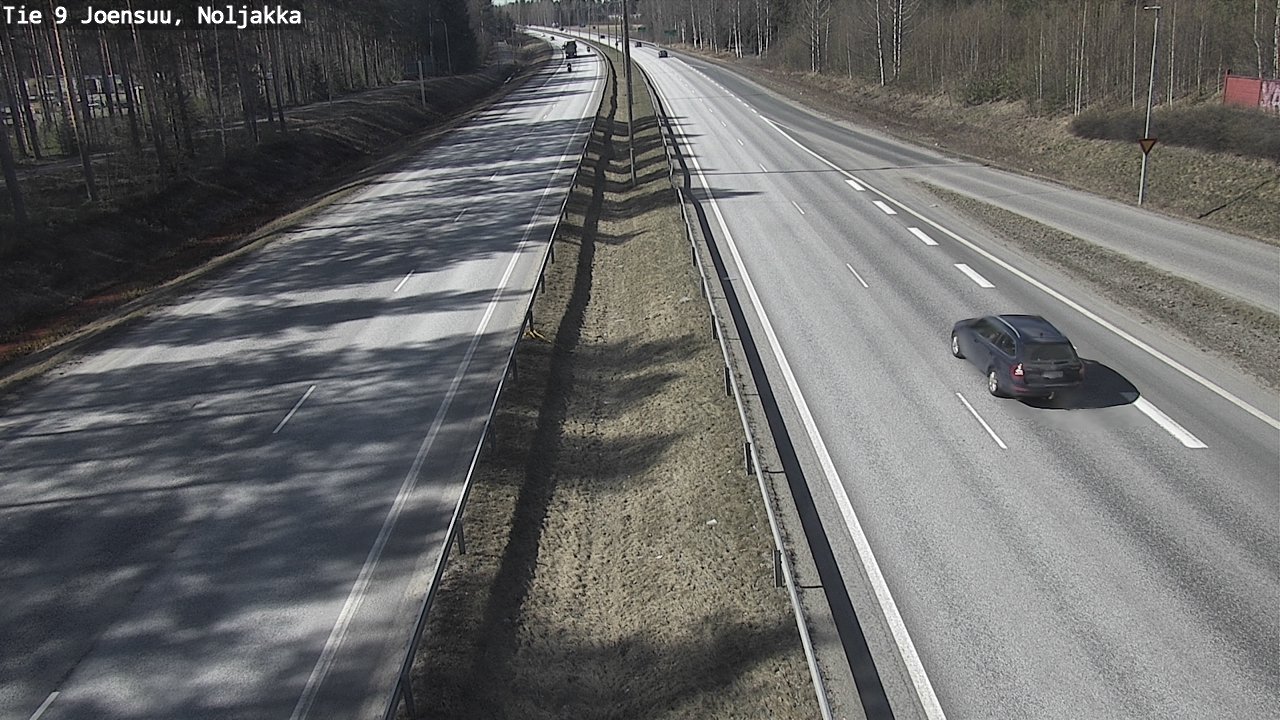 Kelikamerat Kuva Tie 9 Joensuu, Noljakka, Joensuu, Pohjois-Karjala