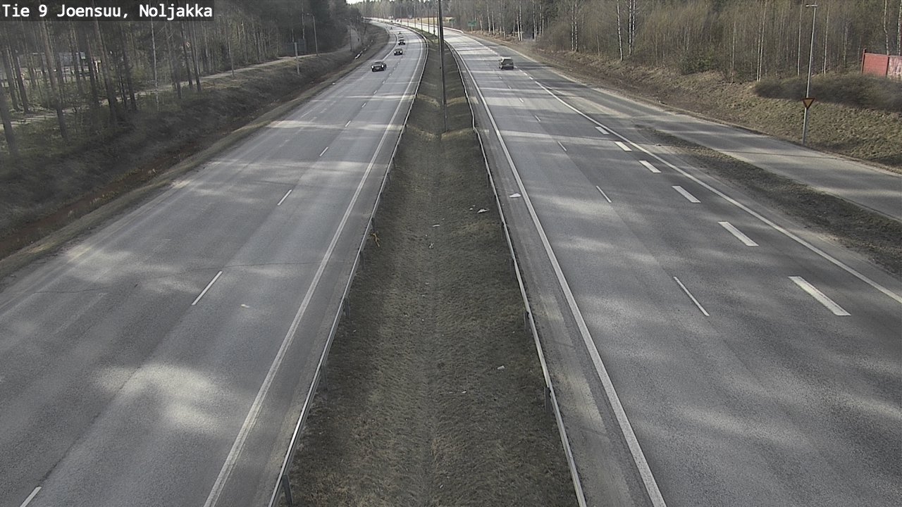 Kelikamerat Kuva Tie 9 Joensuu, Noljakka, Joensuu, Pohjois-Karjala