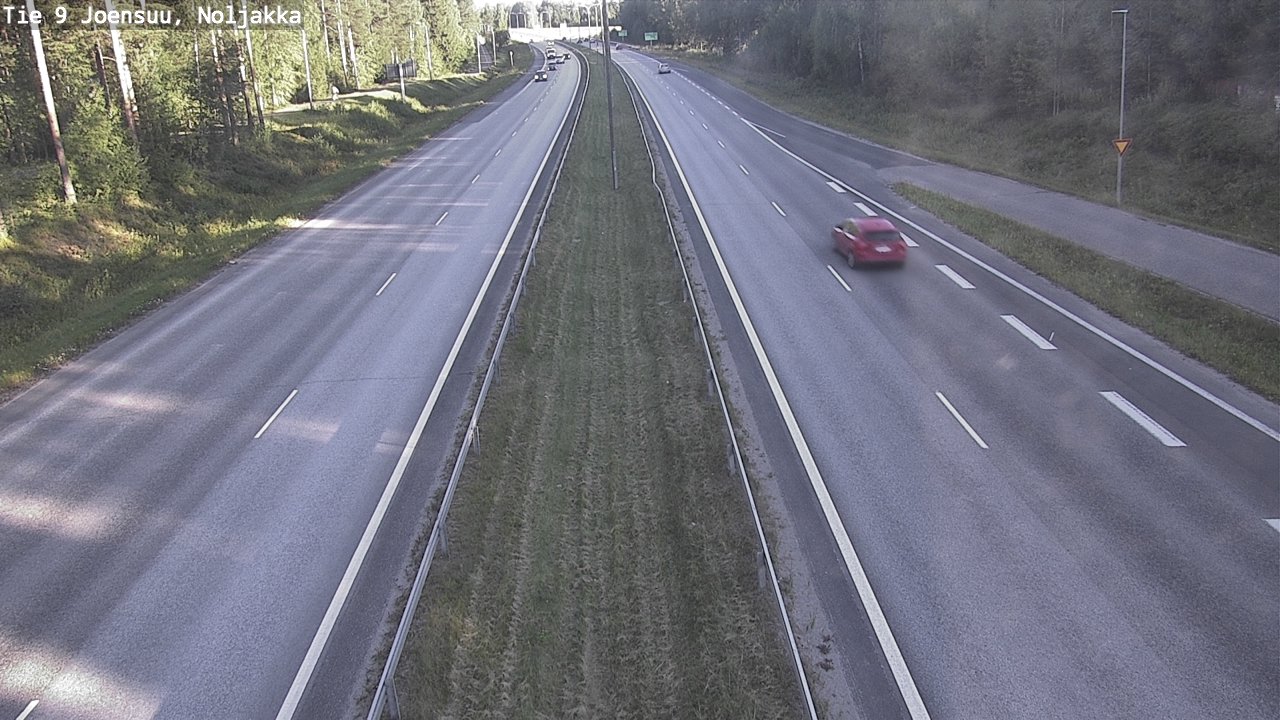 Weather Camera Image Road 9 Joensuu, Noljakka, Joensuu, Pohjois-Karjala