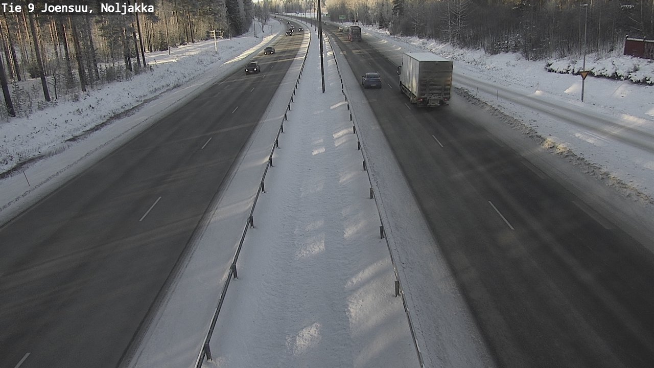 Kelikamerat Kuva Tie 9 Joensuu, Noljakka, Joensuu, Pohjois-Karjala