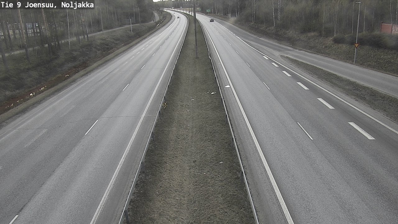 Kelikamerat Kuva Tie 9 Joensuu, Noljakka, Joensuu, Pohjois-Karjala