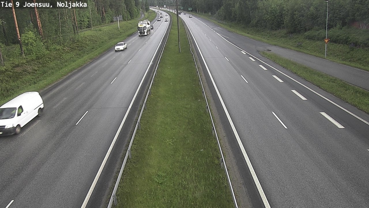 Kelikamerat Kuva Tie 9 Joensuu, Noljakka, Joensuu, Pohjois-Karjala