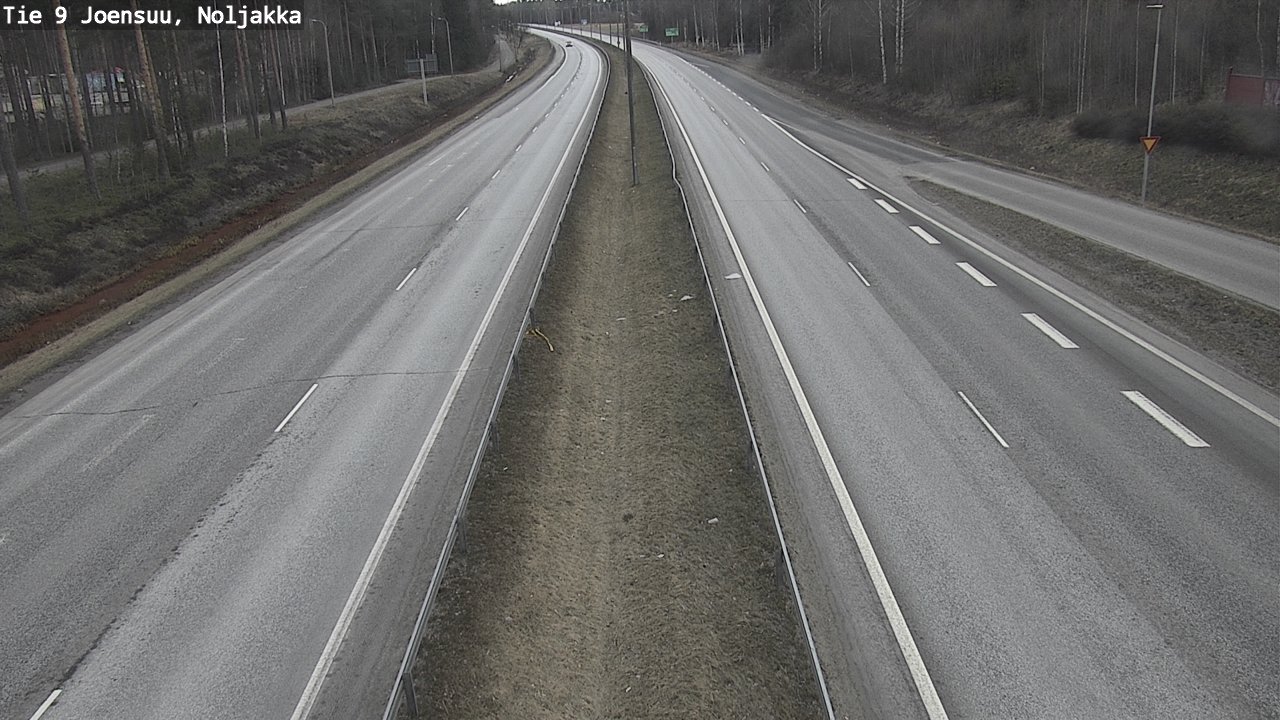 Kelikamerat Kuva Tie 9 Joensuu, Noljakka, Joensuu, Pohjois-Karjala