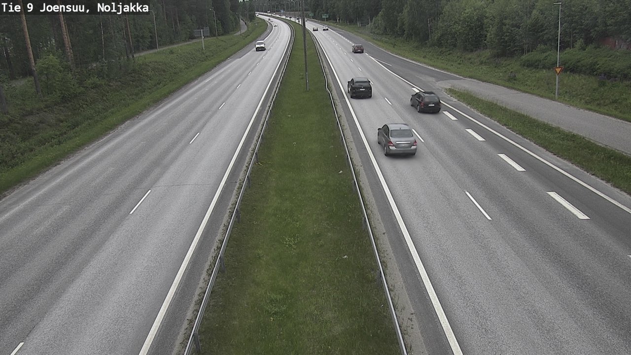 Kelikamerat Kuva Tie 9 Joensuu, Noljakka, Joensuu, Pohjois-Karjala