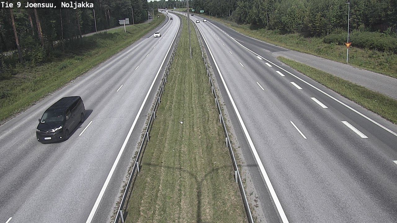 Kelikamerat Kuva Tie 9 Joensuu, Noljakka, Joensuu, Pohjois-Karjala