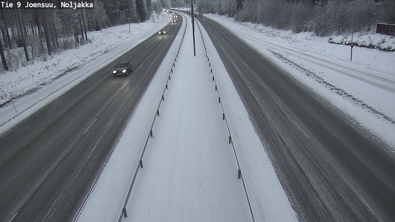 Kelikamerat Kuva Tie 9 Joensuu, Noljakka, Joensuu, Pohjois-Karjala