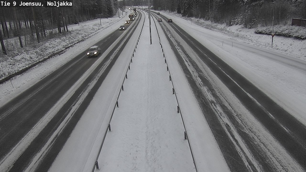 Kelikamerat Kuva Tie 9 Joensuu, Noljakka, Joensuu, Pohjois-Karjala