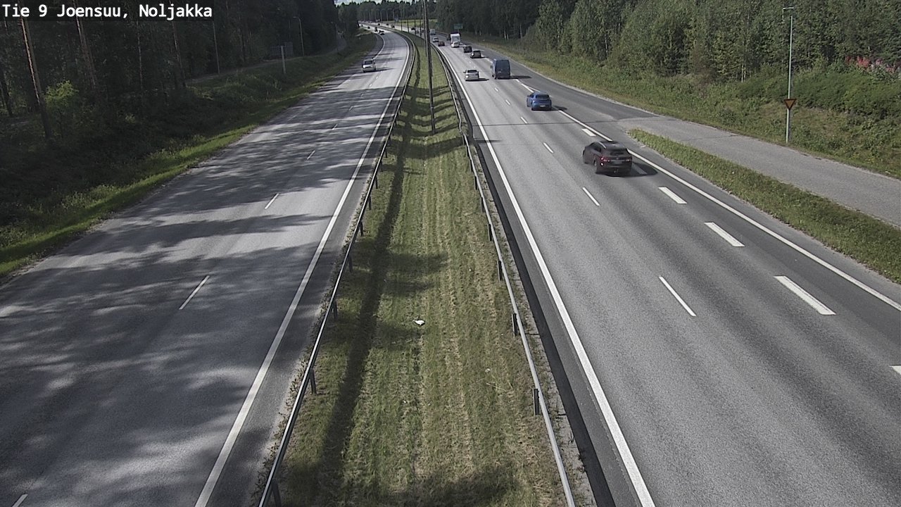 Kelikamerat Kuva Tie 9 Joensuu, Noljakka, Joensuu, Pohjois-Karjala