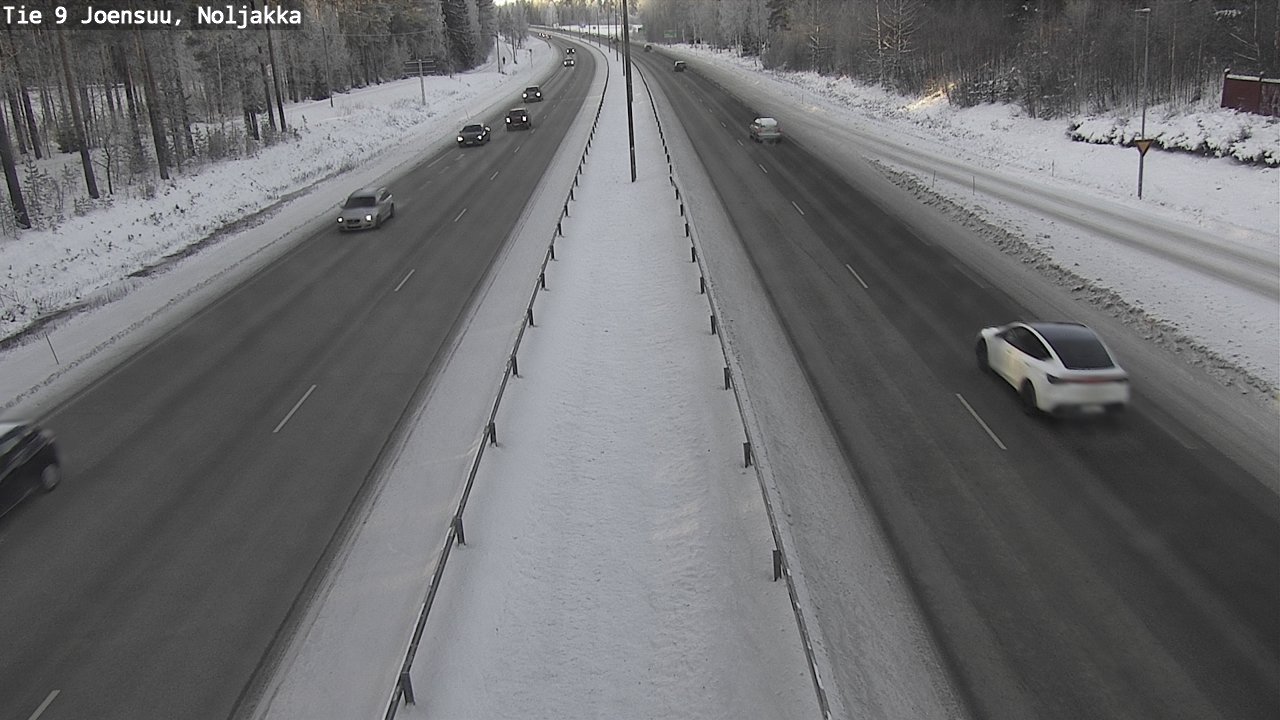 Kelikamerat Kuva Tie 9 Joensuu, Noljakka, Joensuu, Pohjois-Karjala