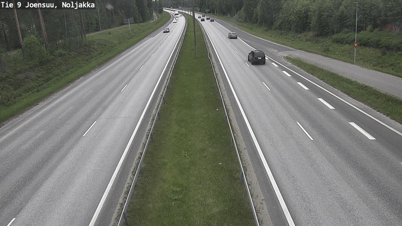 Kelikamerat Kuva Tie 9 Joensuu, Noljakka, Joensuu, Pohjois-Karjala