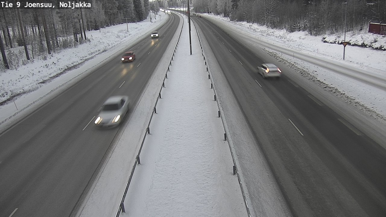 Kelikamerat Kuva Tie 9 Joensuu, Noljakka, Joensuu, Pohjois-Karjala