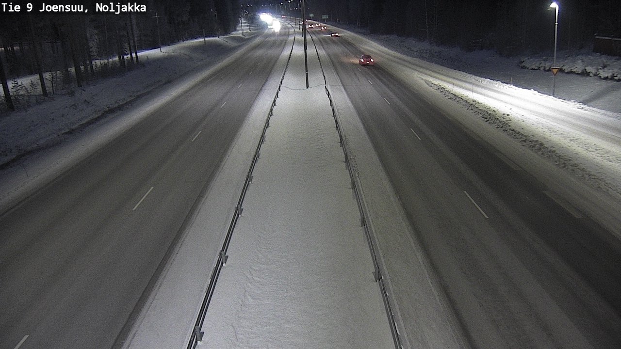 Kelikamerat Kuva Tie 9 Joensuu, Noljakka, Joensuu, Pohjois-Karjala