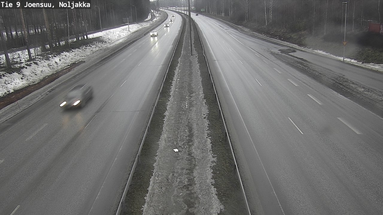 Kelikamerat Kuva Tie 9 Joensuu, Noljakka, Joensuu, Pohjois-Karjala