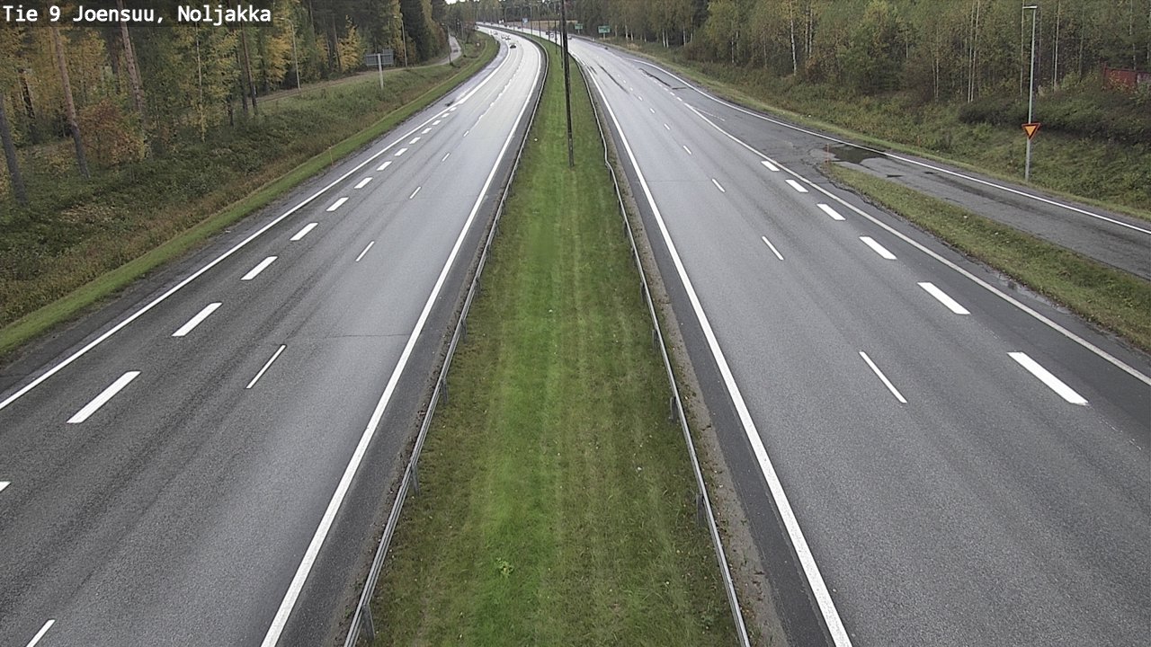 Kelikamerat Kuva Tie 9 Joensuu, Noljakka, Joensuu, Pohjois-Karjala