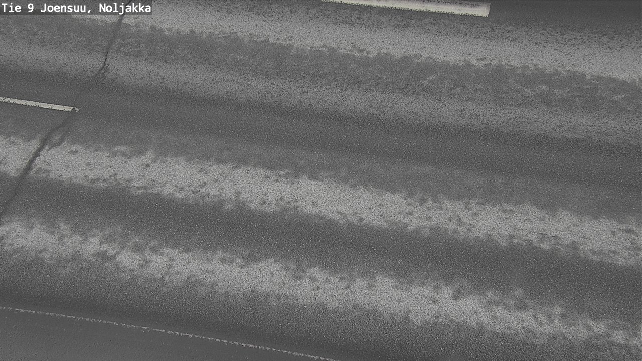 Weather Camera Image Road 9 Joensuu, Noljakka, Joensuu, Pohjois-Karjala