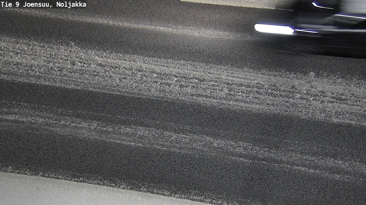 Weather Camera Image Väg 9 Joensuu, Noljakka, Joensuu, Pohjois-Karjala