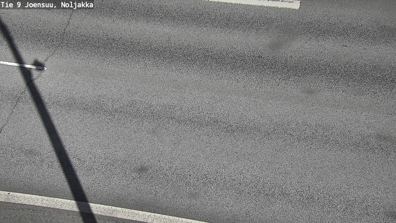 Weather Camera Image Väg 9 Joensuu, Noljakka, Joensuu, Pohjois-Karjala