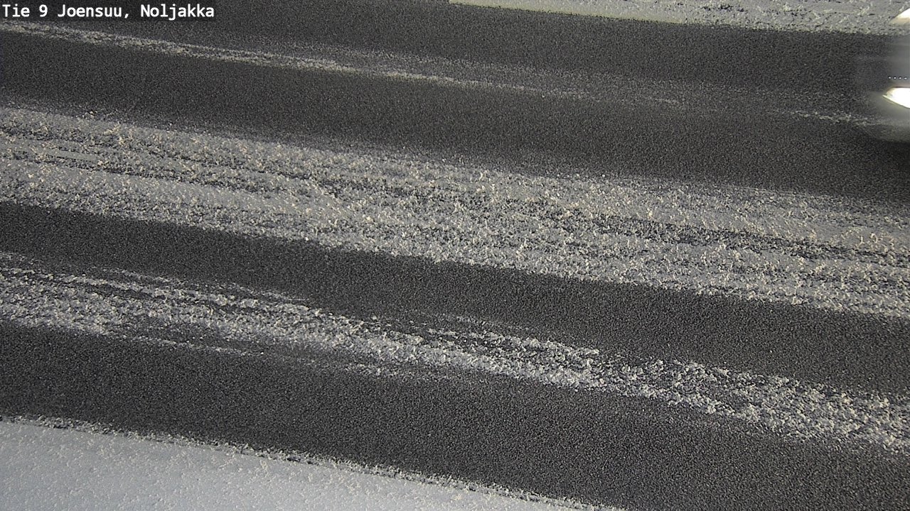 Weather Camera Image Väg 9 Joensuu, Noljakka, Joensuu, Pohjois-Karjala