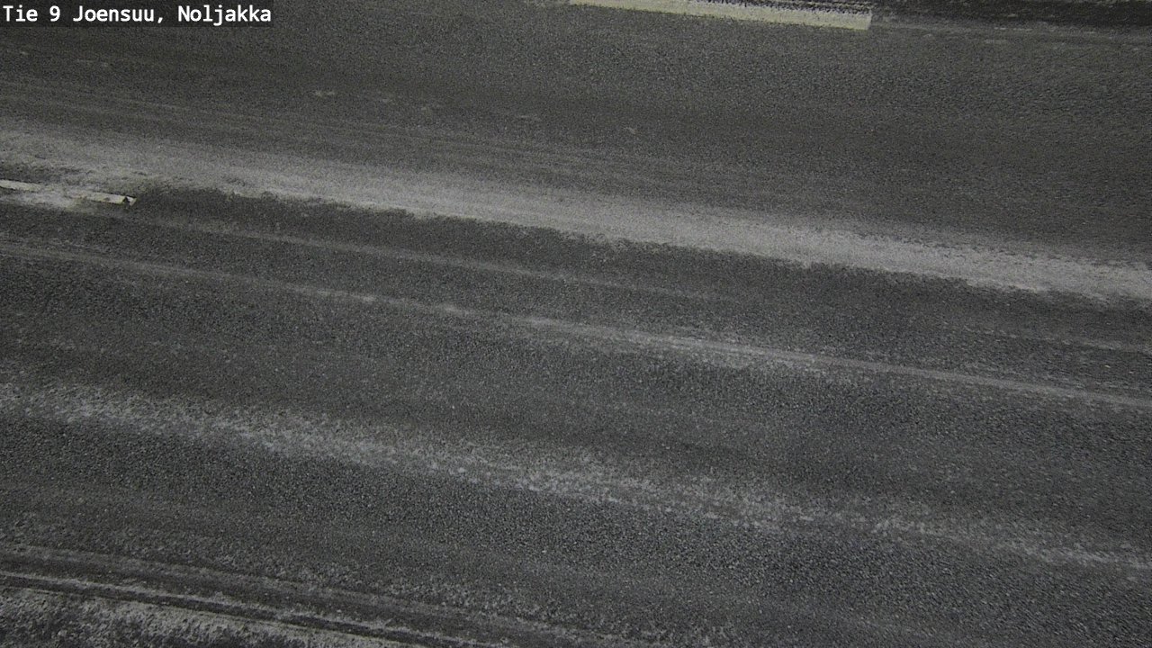 Weather Camera Image Väg 9 Joensuu, Noljakka, Joensuu, Pohjois-Karjala