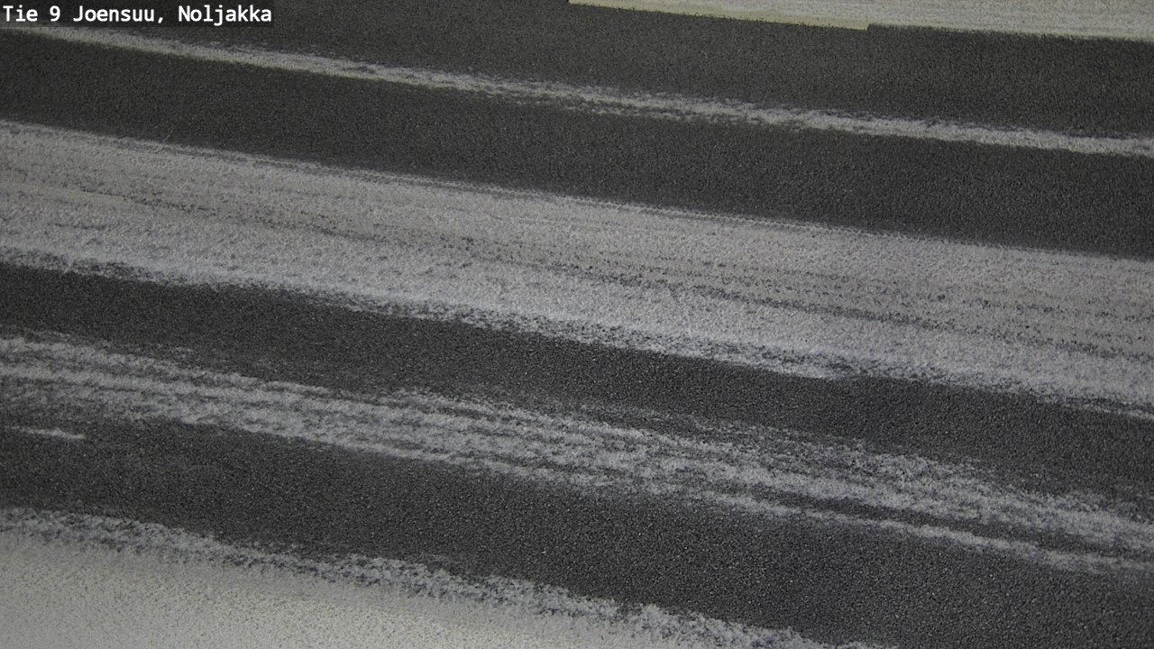 Weather Camera Image Väg 9 Joensuu, Noljakka, Joensuu, Pohjois-Karjala