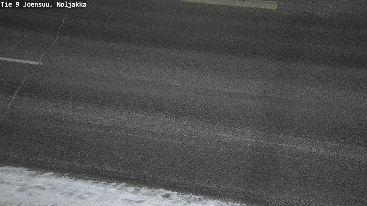 Weather Camera Image Väg 9 Joensuu, Noljakka, Joensuu, Pohjois-Karjala