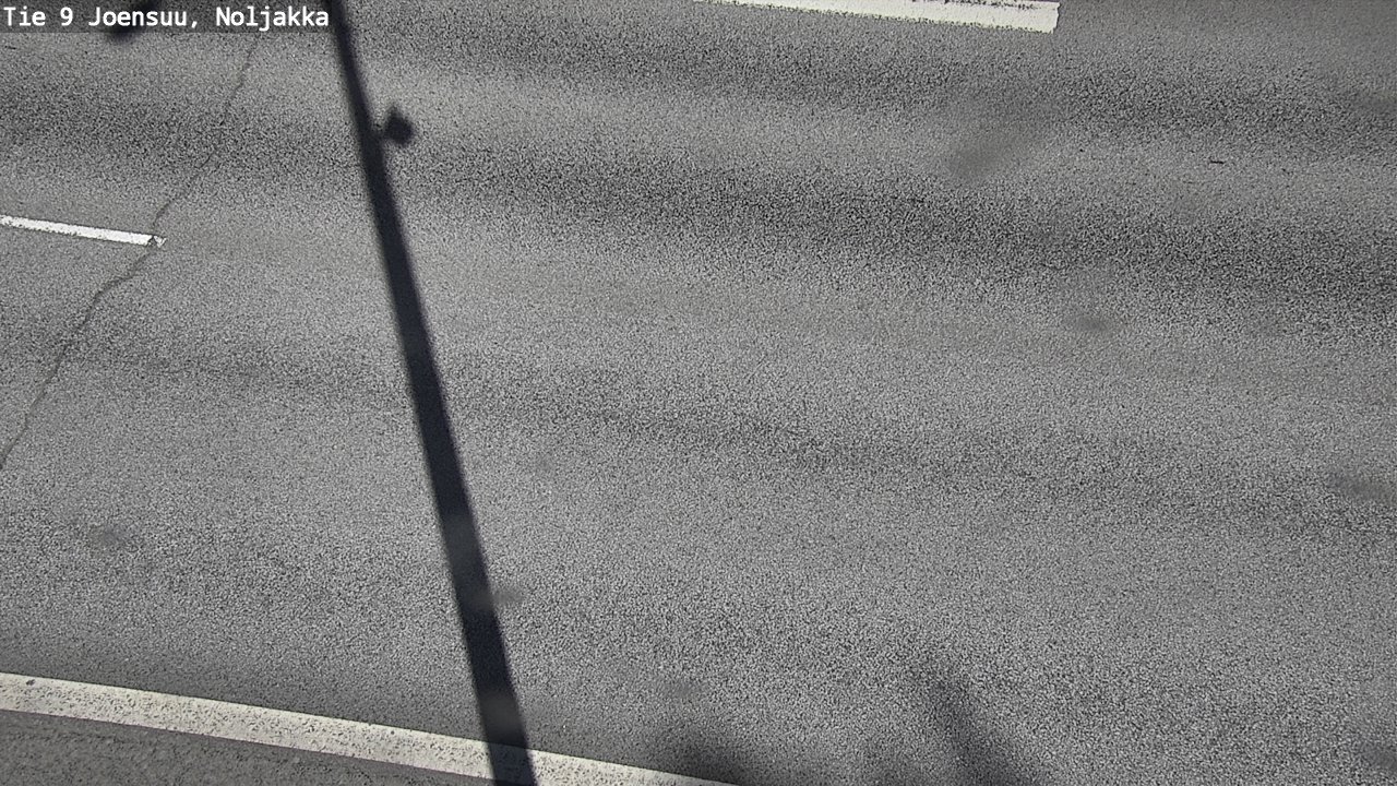 Weather Camera Image Väg 9 Joensuu, Noljakka, Joensuu, Pohjois-Karjala