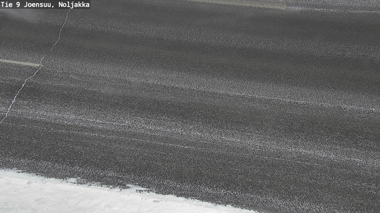 Weather Camera Image Väg 9 Joensuu, Noljakka, Joensuu, Pohjois-Karjala