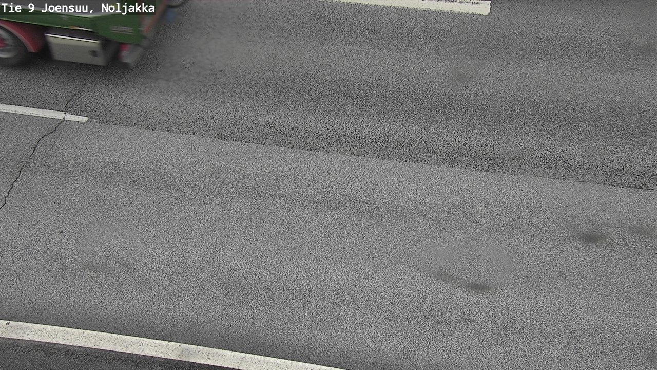 Weather Camera Image Väg 9 Joensuu, Noljakka, Joensuu, Pohjois-Karjala