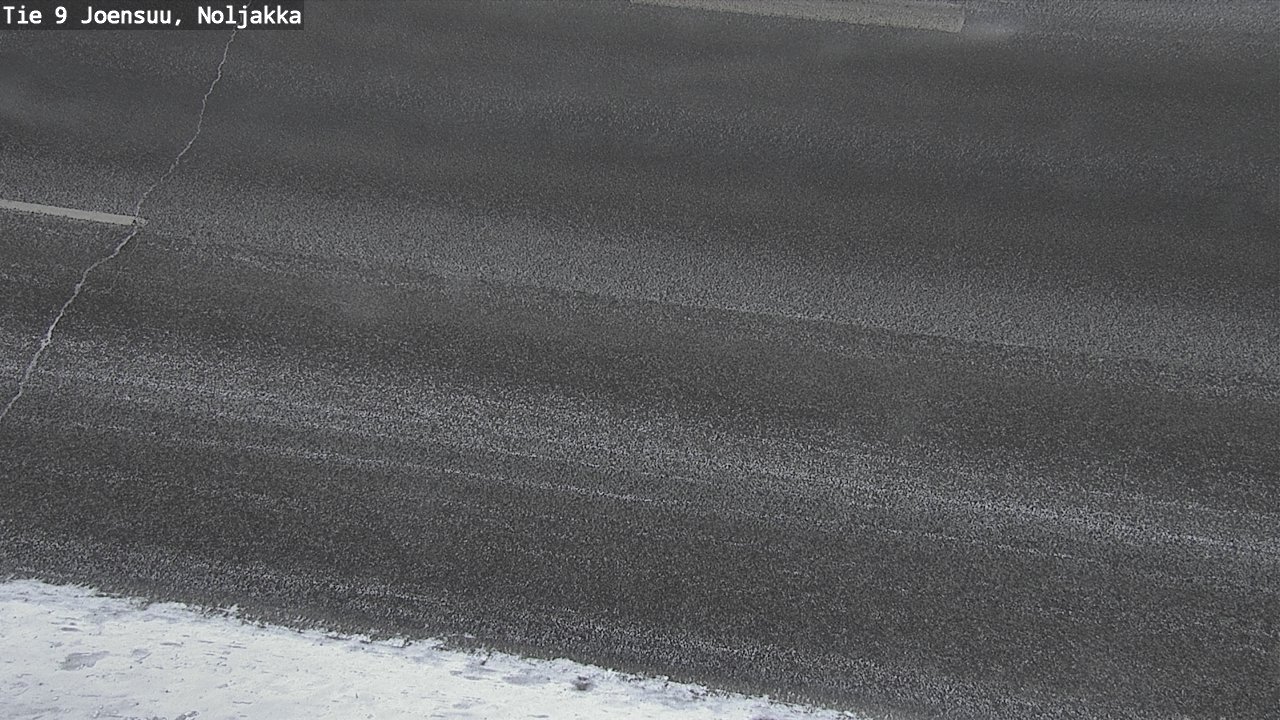 Weather Camera Image Väg 9 Joensuu, Noljakka, Joensuu, Pohjois-Karjala