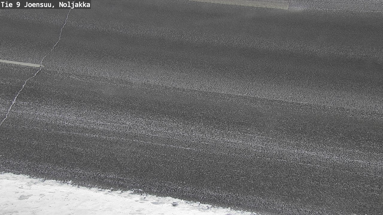Weather Camera Image Väg 9 Joensuu, Noljakka, Joensuu, Pohjois-Karjala