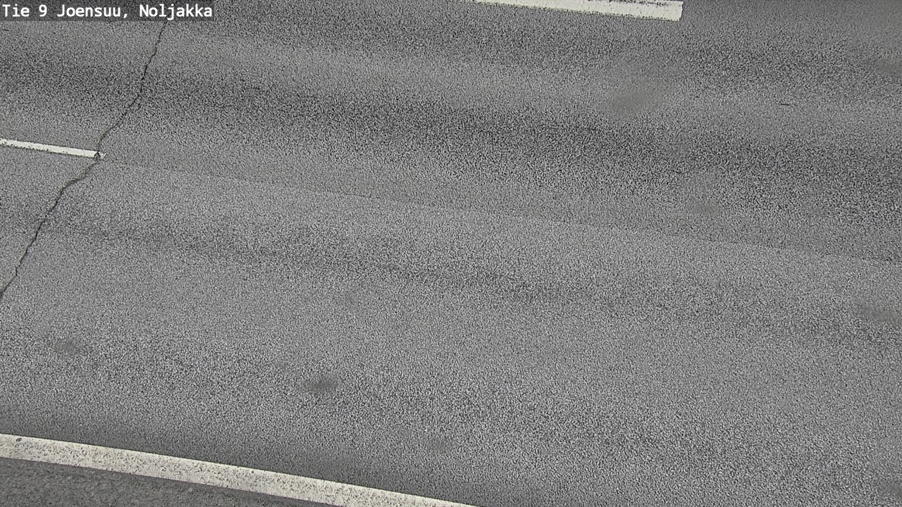 Weather Camera Image Väg 9 Joensuu, Noljakka, Joensuu, Pohjois-Karjala