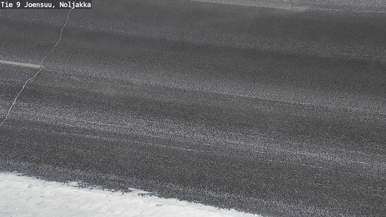 Weather Camera Image Väg 9 Joensuu, Noljakka, Joensuu, Pohjois-Karjala