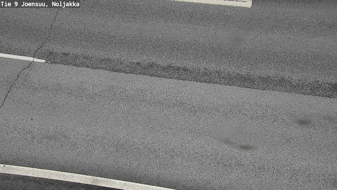 Weather Camera Image Väg 9 Joensuu, Noljakka, Joensuu, Pohjois-Karjala