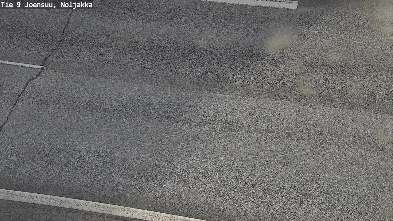 Weather Camera Image Väg 9 Joensuu, Noljakka, Joensuu, Pohjois-Karjala